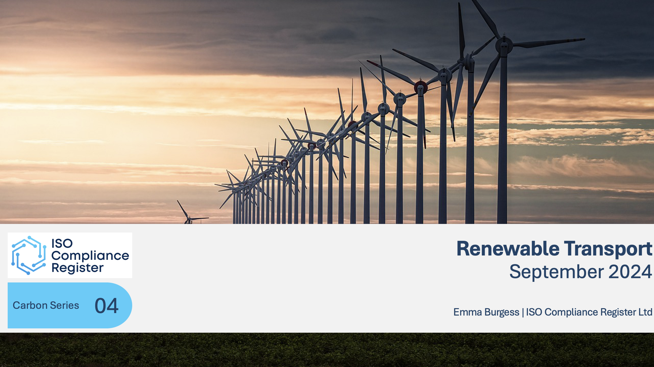 renewable transport
